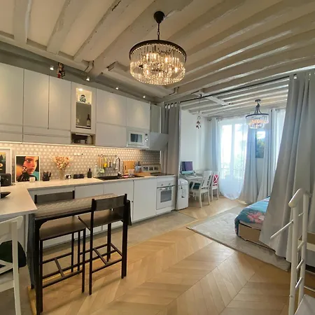 Apartment Cosy A Saint Michel-notre Dame Center With Air Condition Paris